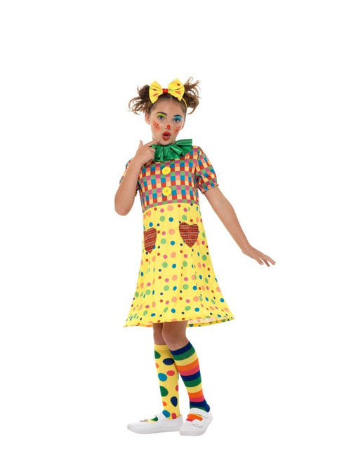 Girls Clown Costume