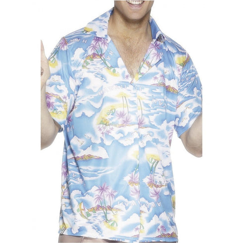Hawaiian Shirt, Blue Aloha