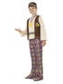 Hippie Boy Costume, with Top, Attached Waistcoat