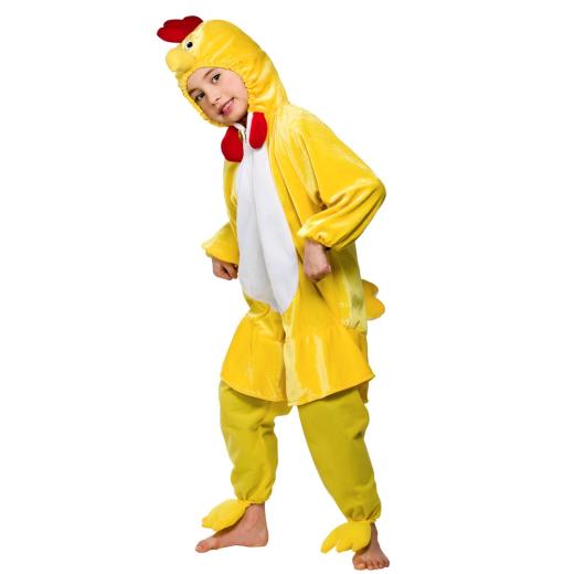 Child Chicken Costume with Hooded All in One