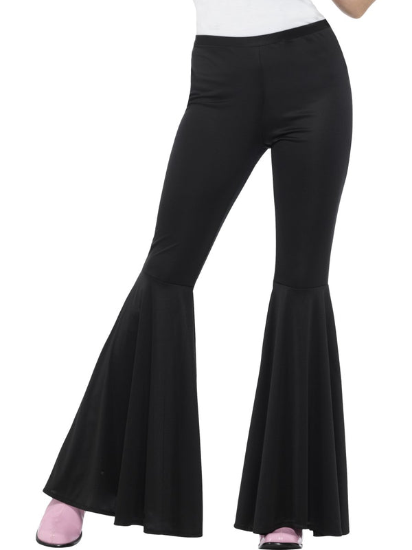 Flared Trousers Ladies Black