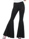 Flared Trousers Ladies Black