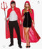 Long Red Hooded Cape