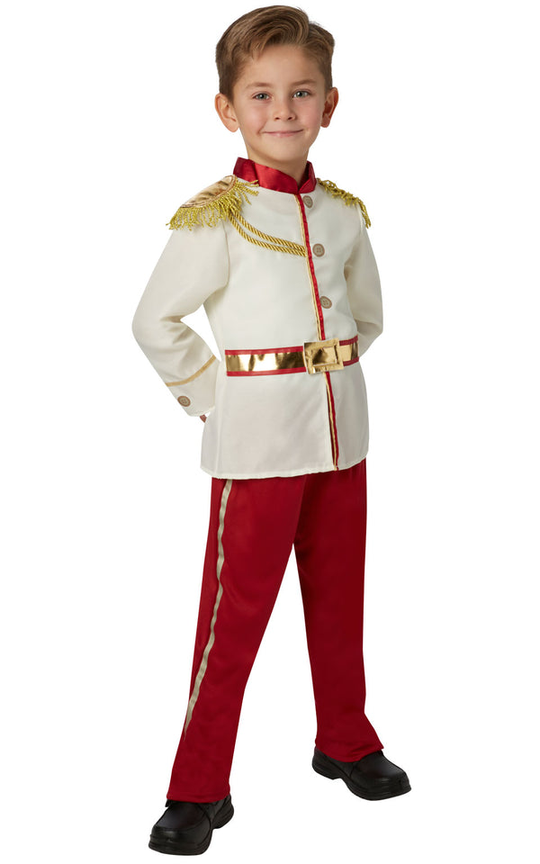 Boys Deluxe Prince Charming Costume
