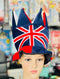 Deluxe GB Union Jack Flag Jester Hat