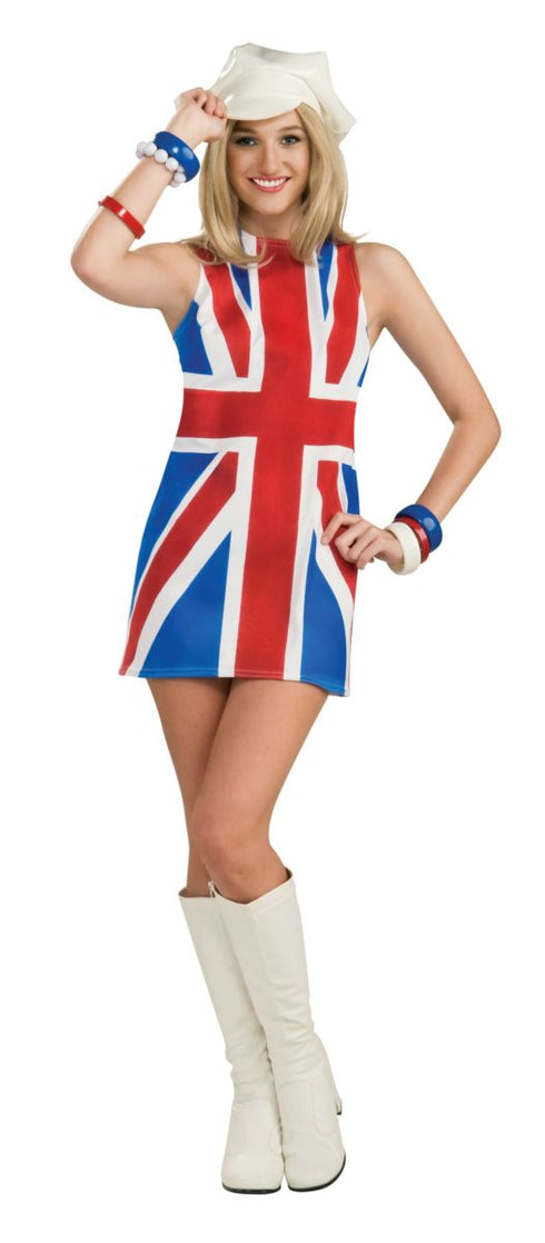 Queen's Jubilee British Invasion GB Union Jack Costume