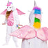 Deluxe Rainbow Unicorn Fancy Dress Costume