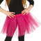 Childs Hot Pink Glitter Tutu - Age 4-10- Waist 20"- 28"