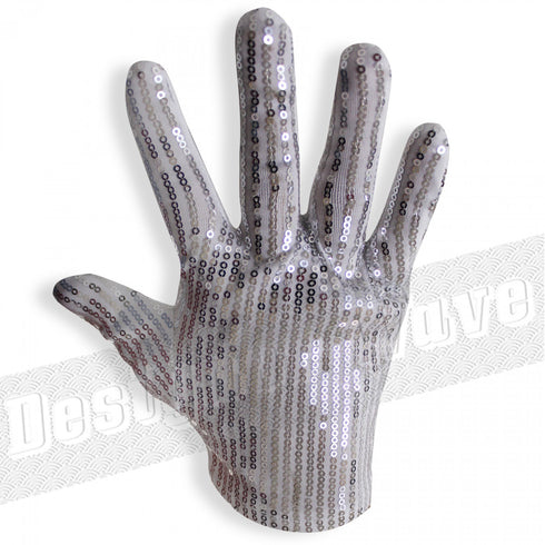 Pop King Gloves Silver
