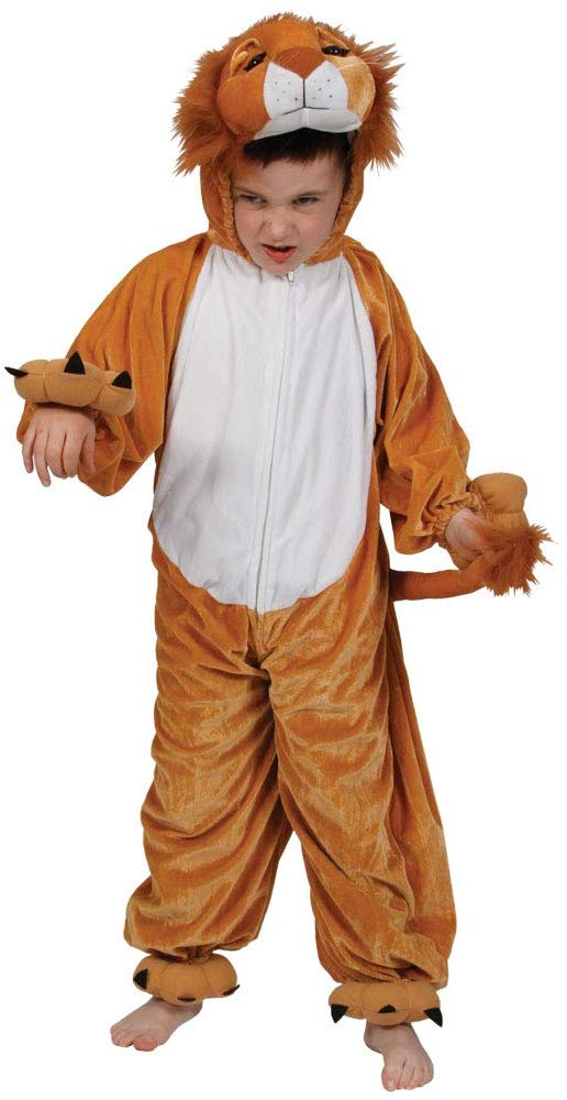 Deluxe Lion Child Lion Plush Costume