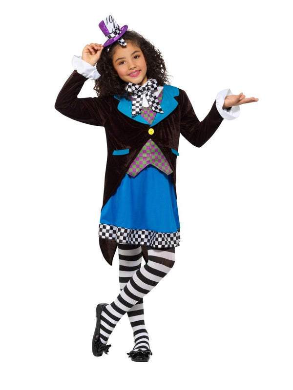 Little Miss Hatter Costume With Dress