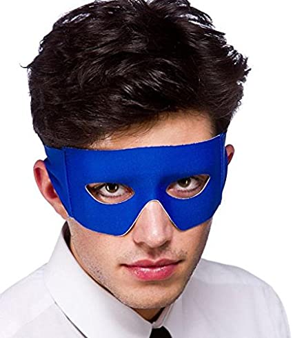 Bandit/Superhero Eyemask - Blue