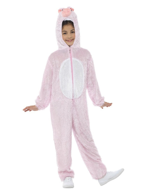 Child Pig Costume, Pink