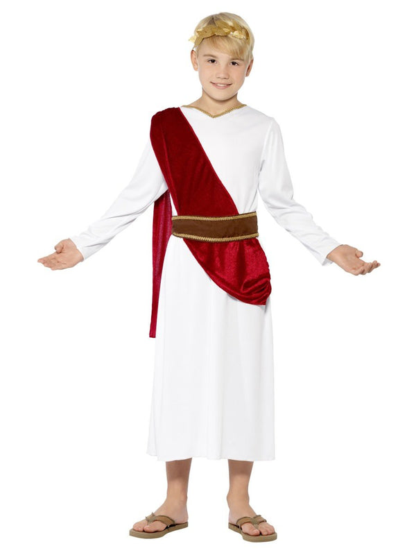 Roman/Grecian Kid Costume, Red