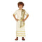 Roman Kid Costume Gold and White