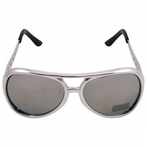 Adult Superstar Glasses Silver