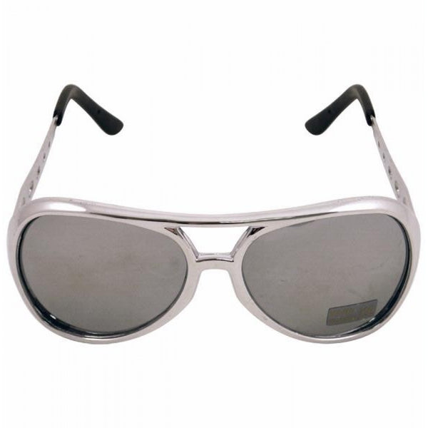 Adult Superstar Glasses Silver