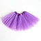 Star Sparkle Three Layer Tulle Tutu Skirts (Purple)