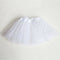 Star Sparkle Three Layer Tulle Tutu Skirts (White)