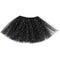 Star Sparkle Three Layer Tulle Tutu Skirts (Black)