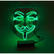 Green Vendetta LED Mask