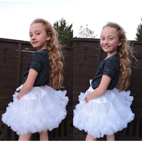 Childrens Luxury White TUTU