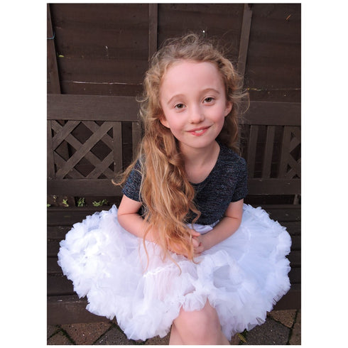 Childrens Luxury White TUTU