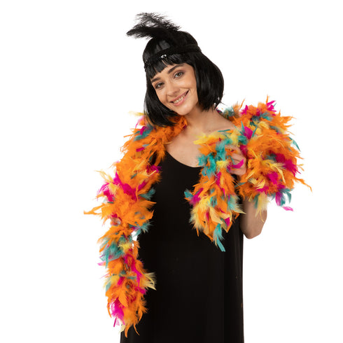 Feather Boa Multicoloured