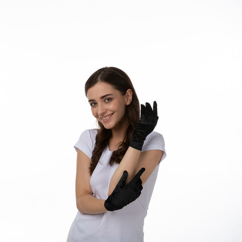 Gloves Short Black