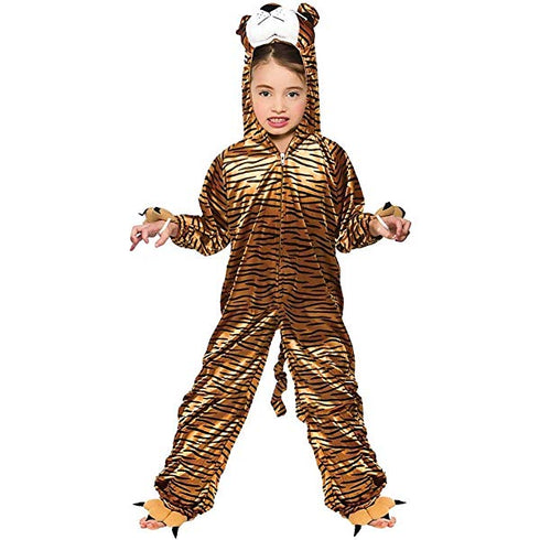 Deluxe Tiger Child Plush Costume