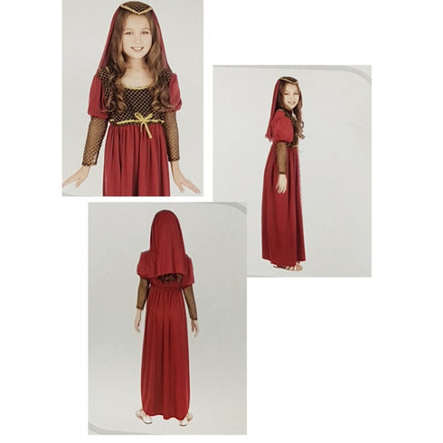 Tudor Princess Juliet Girls Costume