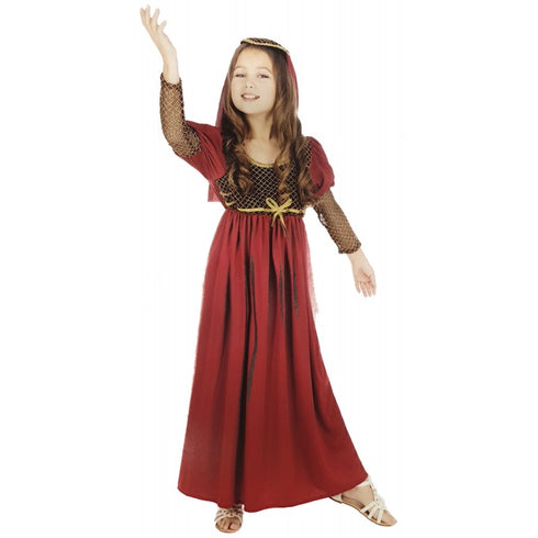 Tudor Princess Juliet Girls Costume