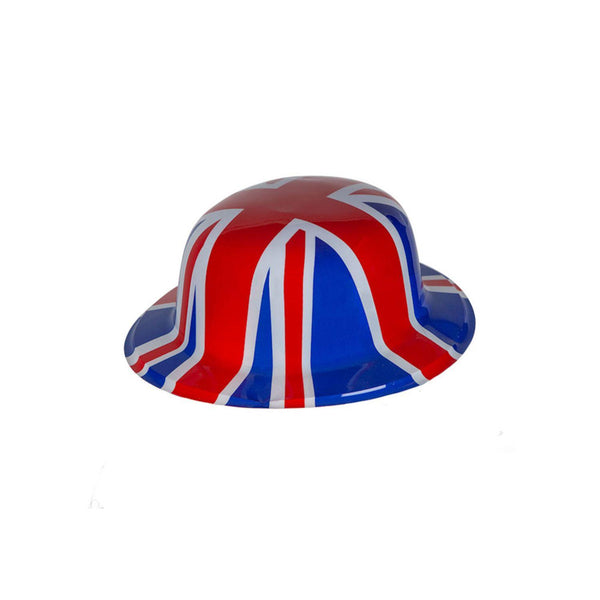 GB Union Jack Flag Bowler Hat