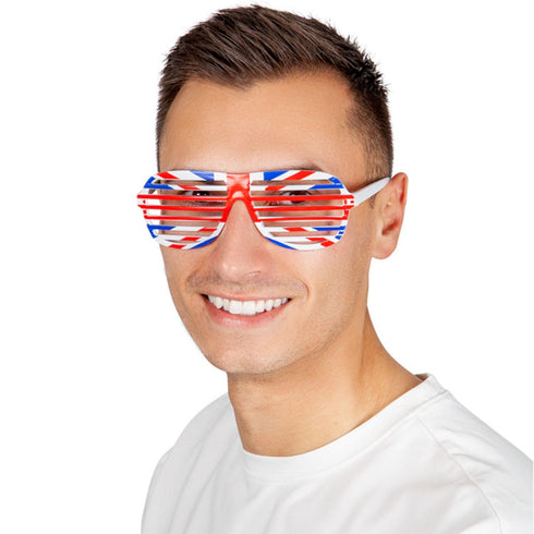 GB Union Jack Shutter Glasses
