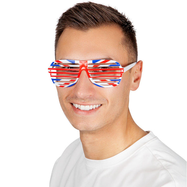 GB Union Jack Shutter Glasses