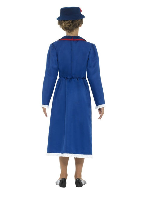 Girls Victorian Nanny Mary Poppins Costume