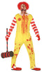 Zombie Burger Clown Costume