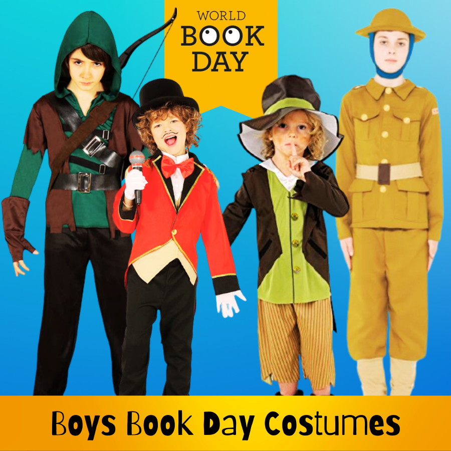 Boys World Book Day Costumes – Costume N Party